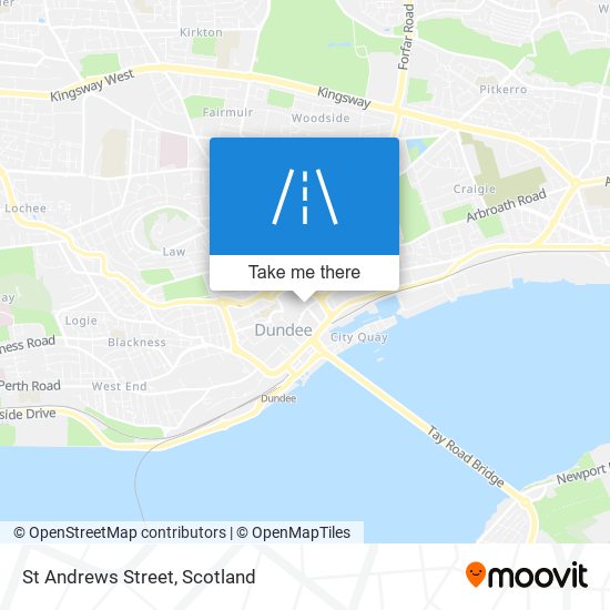 St Andrews Street map