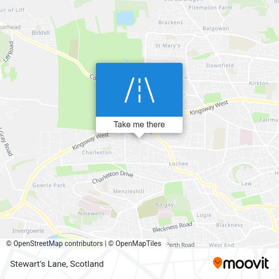 Stewart's Lane map
