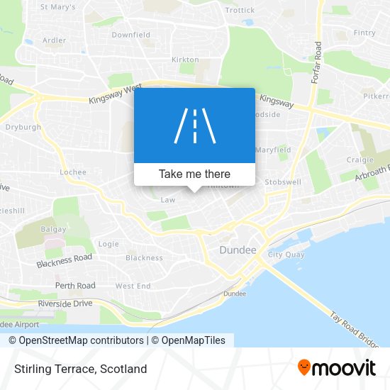 Stirling Terrace map