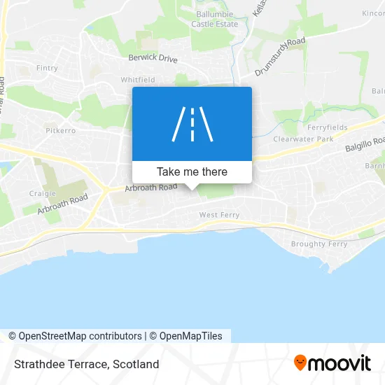 Strathdee Terrace map