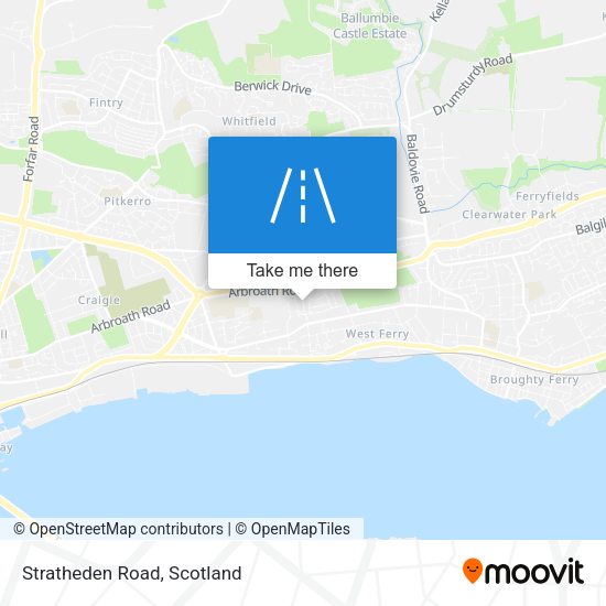 Stratheden Road map