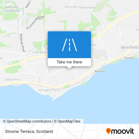 Strome Terrace map