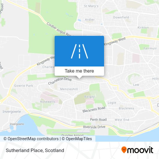 Sutherland Place map
