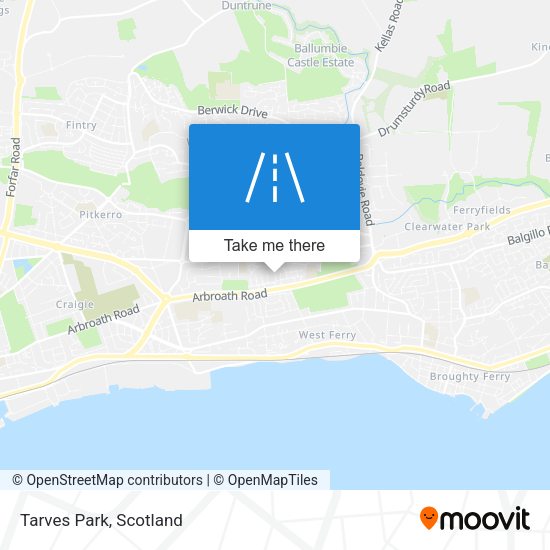 Tarves Park map