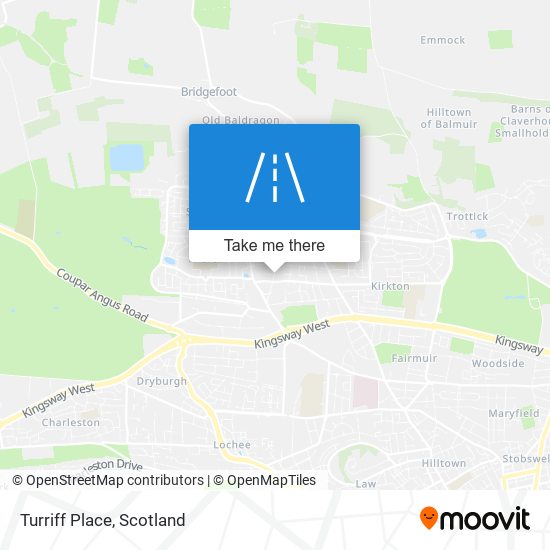 Turriff Place map