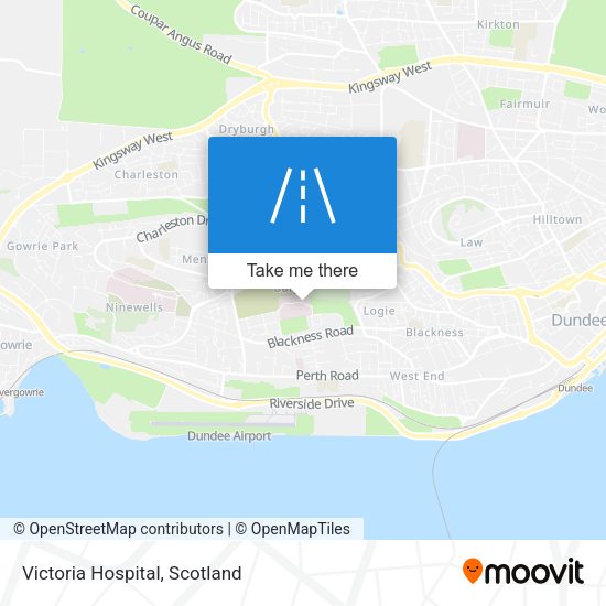 Victoria Hospital map