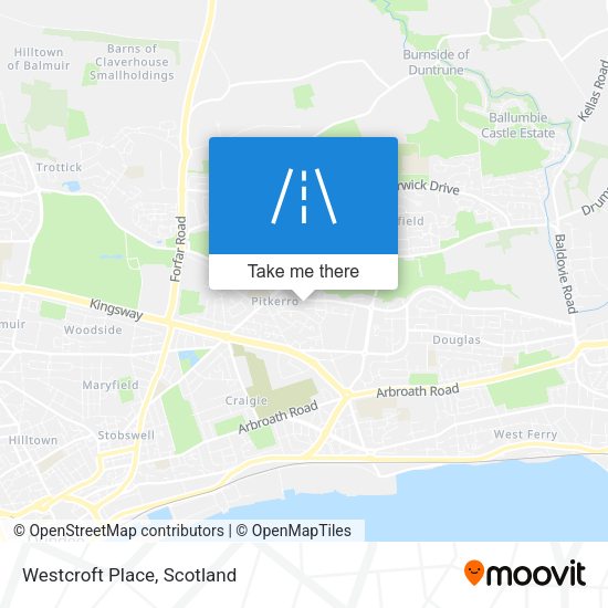 Westcroft Place map