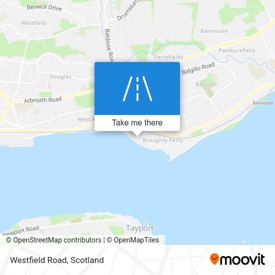Westfield Road map