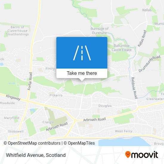 Whitfield Avenue map