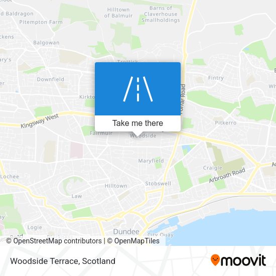 Woodside Terrace map