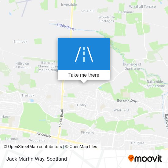 Jack Martin Way map