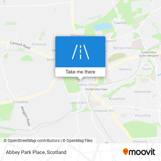 Abbey Park Place map