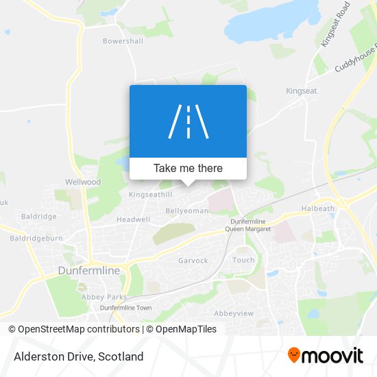 Alderston Drive map