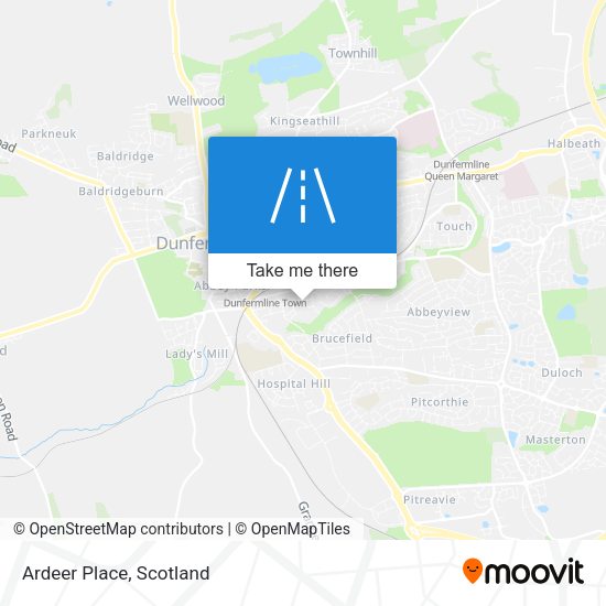 Ardeer Place map