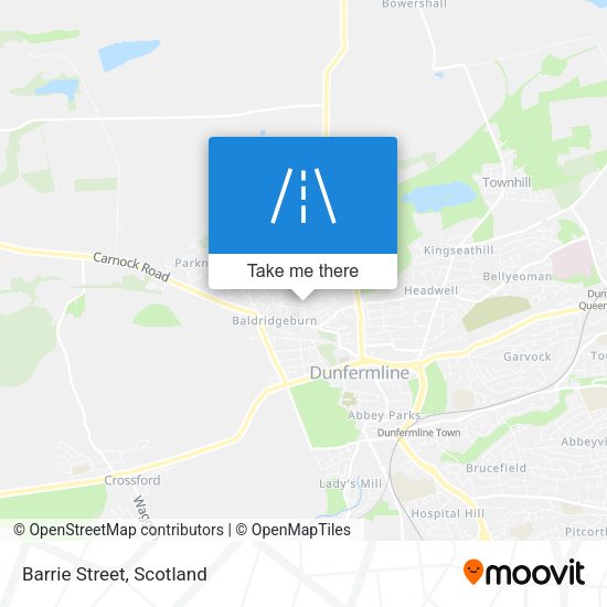 Barrie Street map