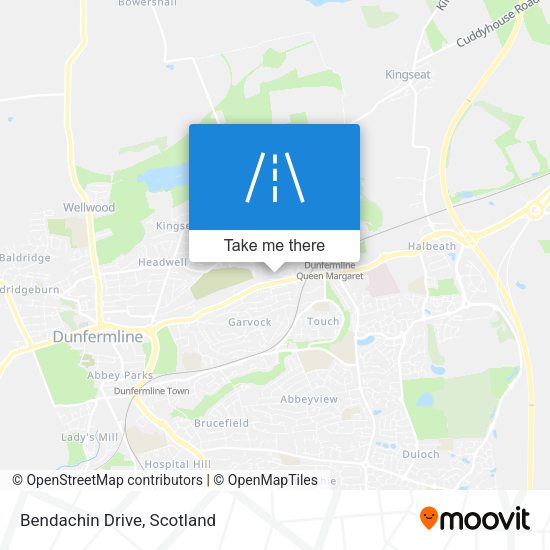 Bendachin Drive map