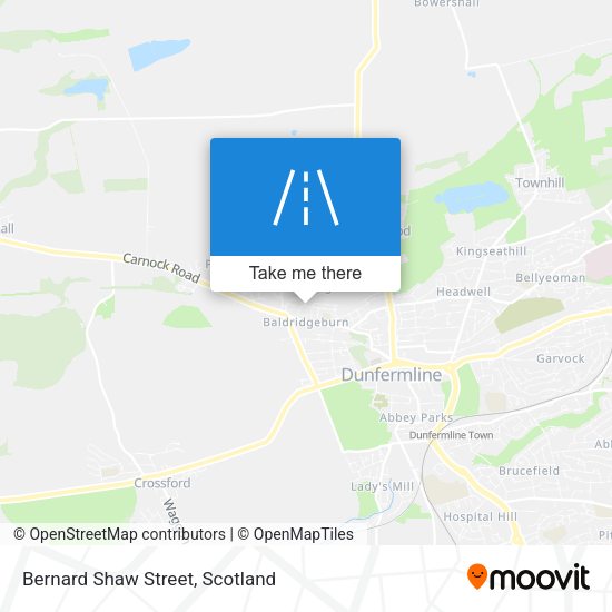 Bernard Shaw Street map