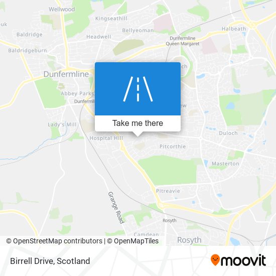 Birrell Drive map