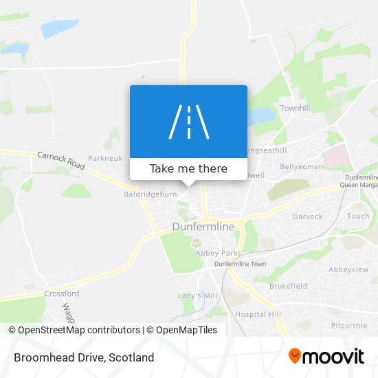 Broomhead Drive map