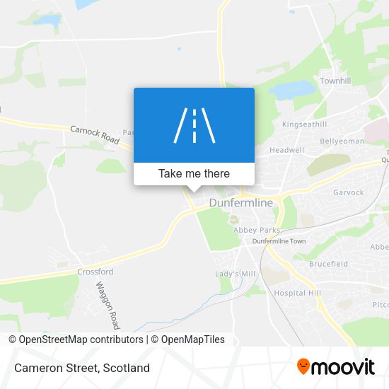 Cameron Street map