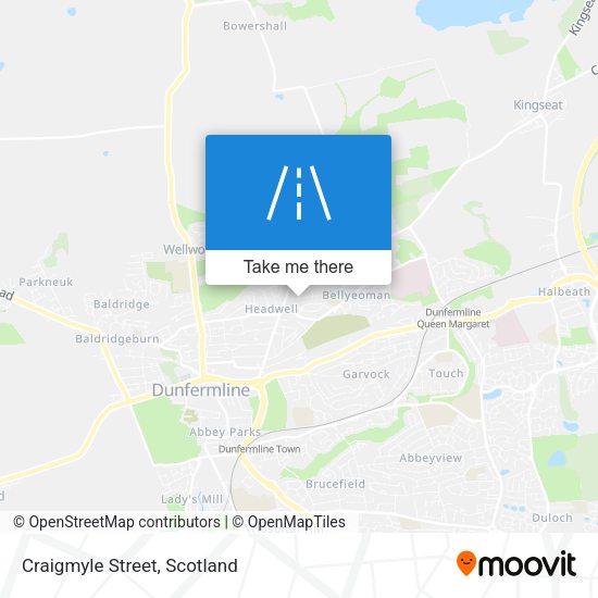 Craigmyle Street map
