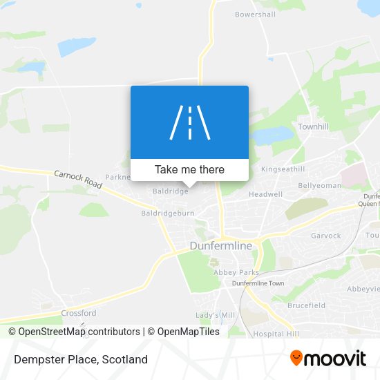 Dempster Place map