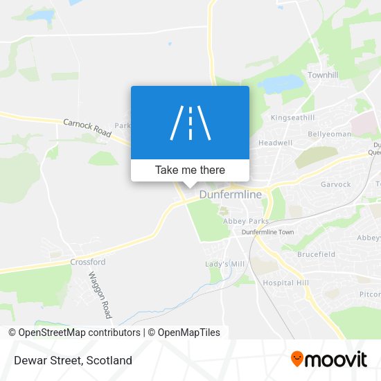Dewar Street map