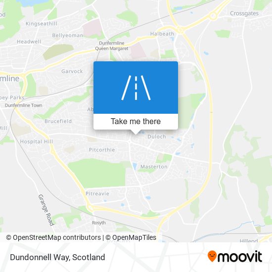 Dundonnell Way map