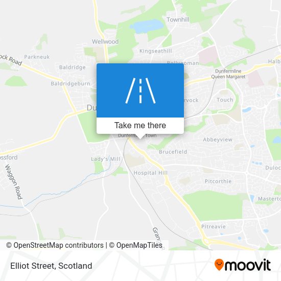 Elliot Street map