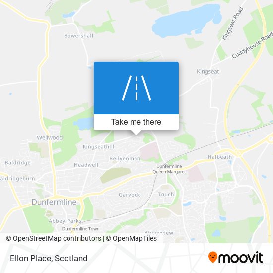 Ellon Place map