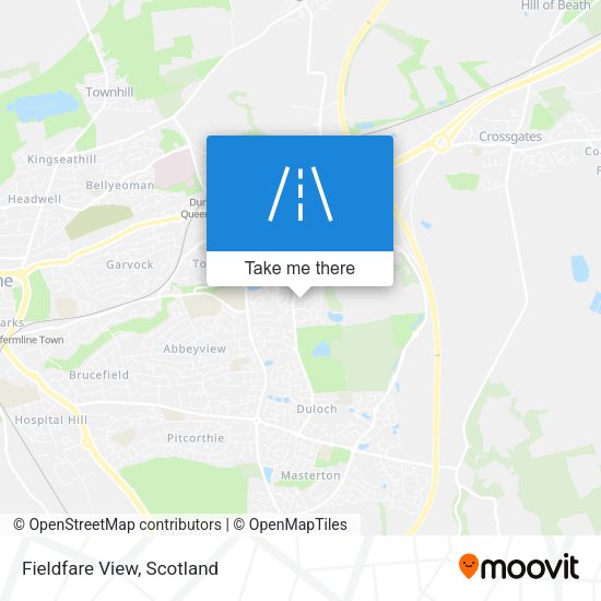 Fieldfare View map