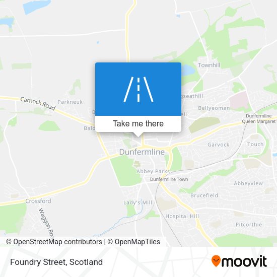 Foundry Street map