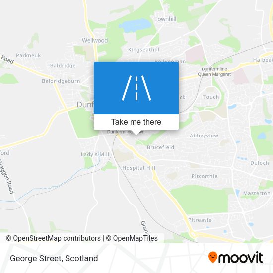 George Street map