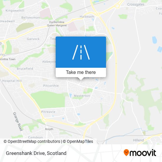 Greenshank Drive map