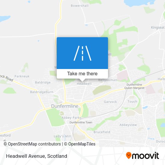 Headwell Avenue map