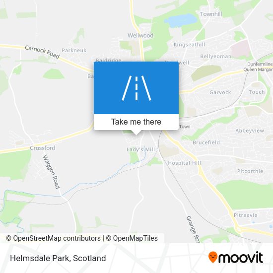 Helmsdale Park map