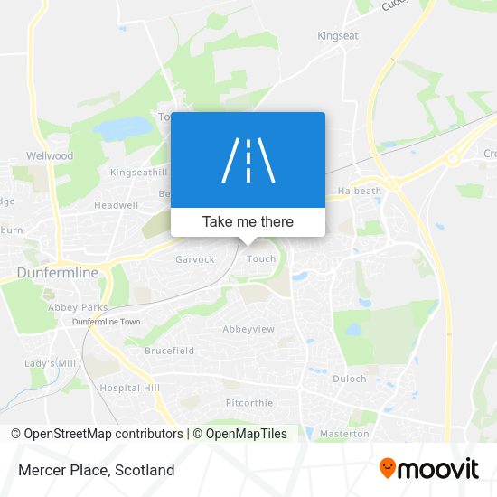 Mercer Place map