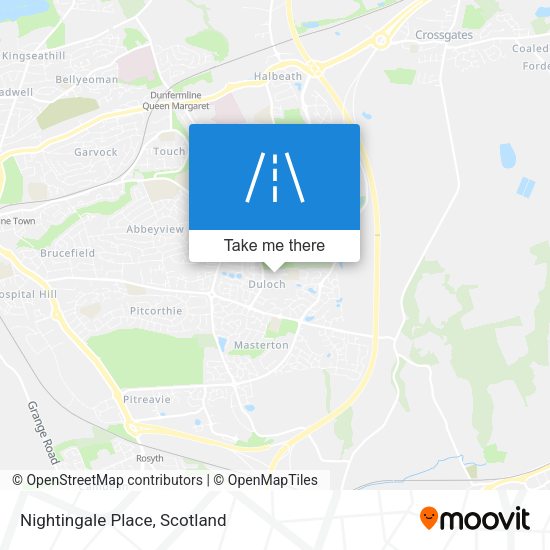 Nightingale Place map