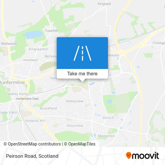 Peirson Road map