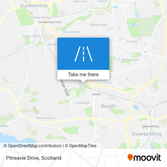 Pitreavie Drive map