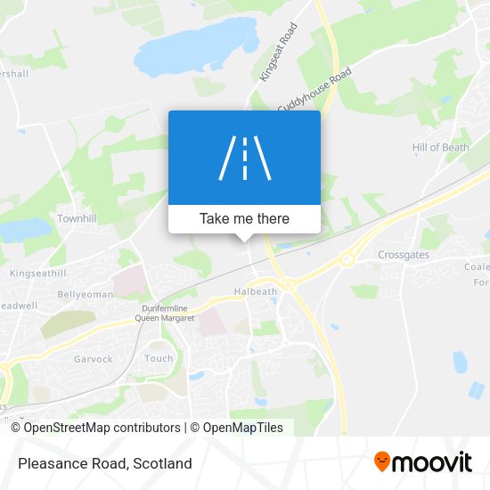 Pleasance Road map