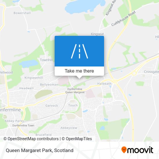 Queen Margaret Park map