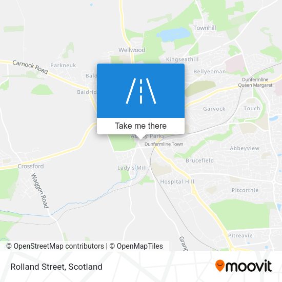 Rolland Street map