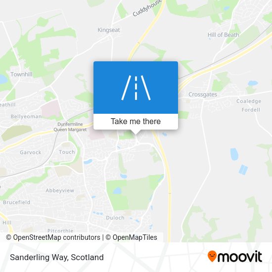 Sanderling Way map