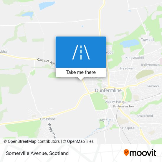 Somerville Avenue map