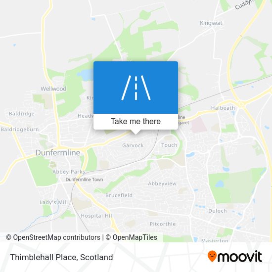 Thimblehall Place map