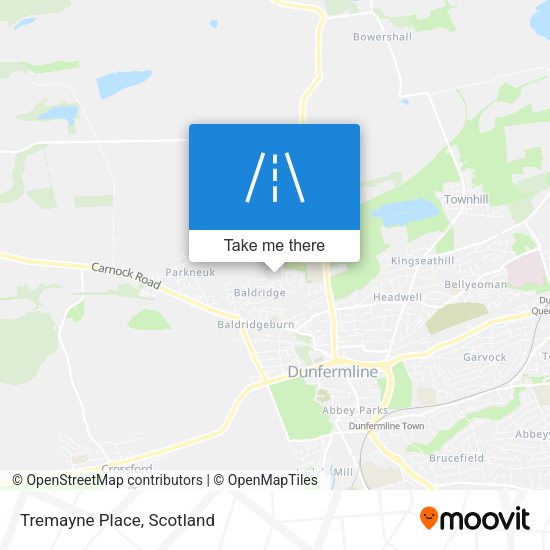 Tremayne Place map