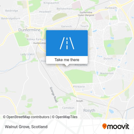 Walnut Grove map