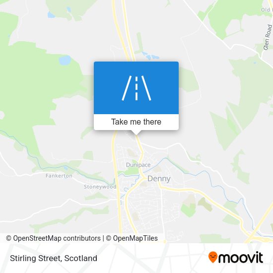 Stirling Street map