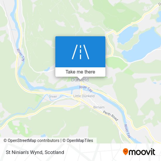 St Ninian's Wynd map